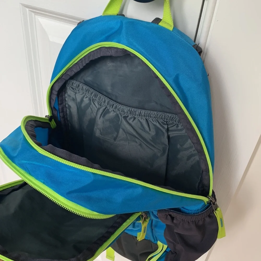 Kids Blue & Lime Backpack
